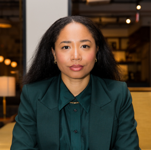 A portrait of Aerica Shimizu Banks, director of Intersections of Our Lives.